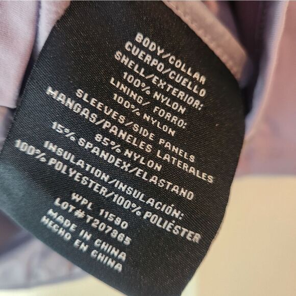 NWT 32 Degrees Cool M Ladies' Mixed Media Lightweight Jacket Minimal LAVENDER - Picture 8 of 11